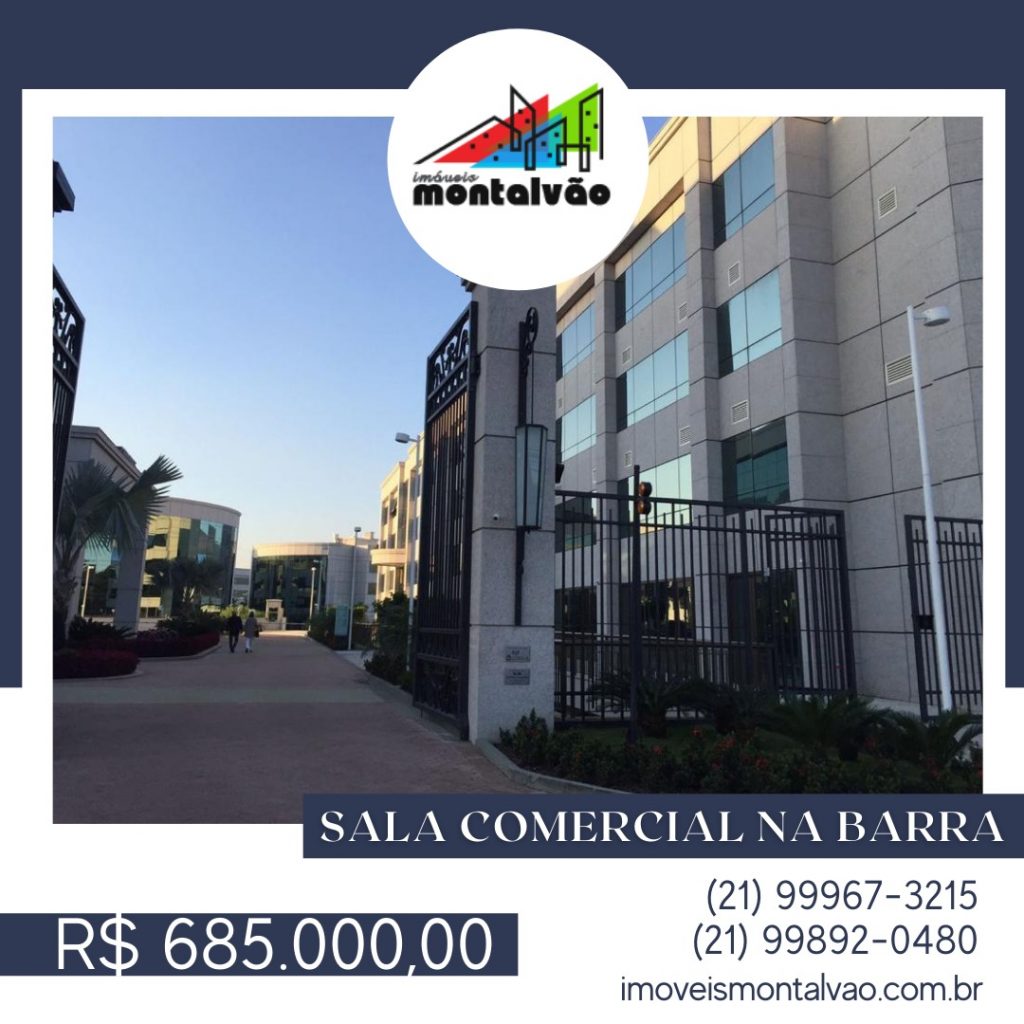 BARRA DA TIJUCA, Sala Comercial 40,85m²