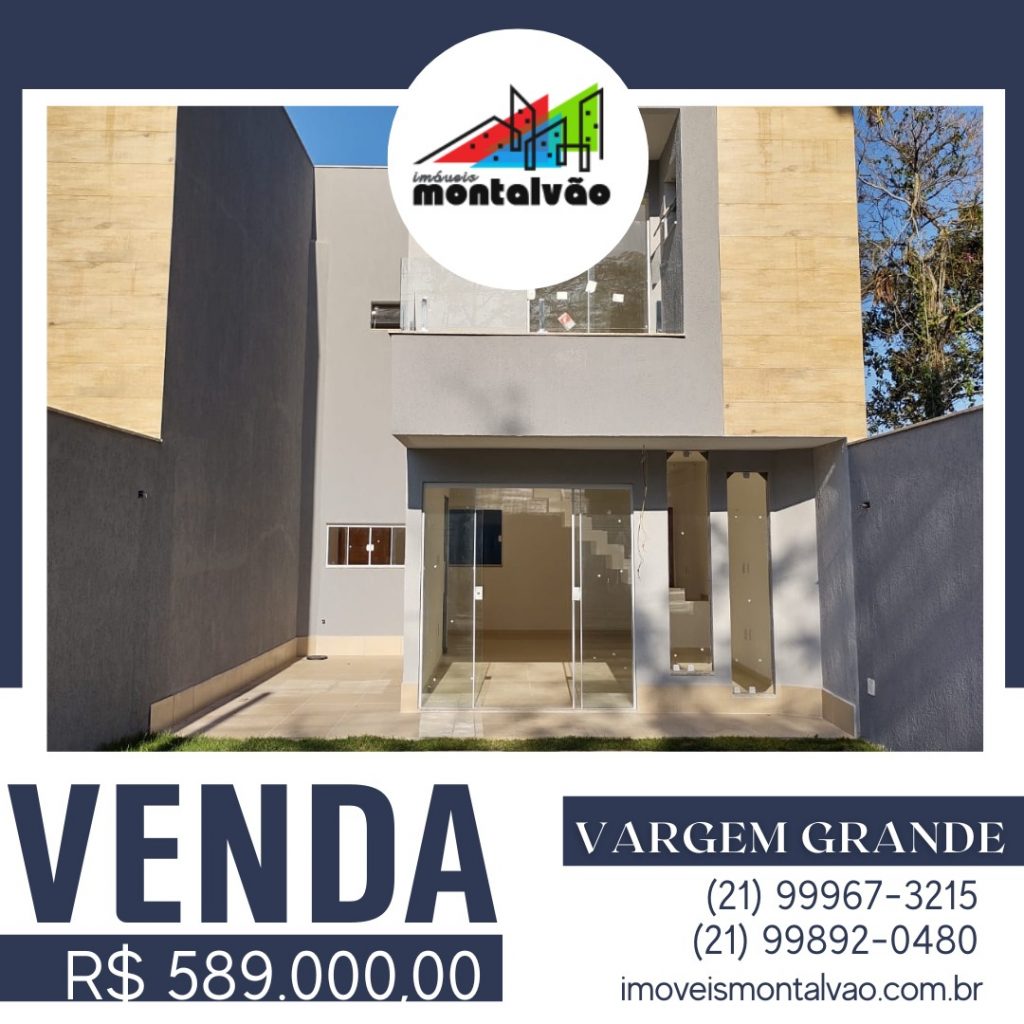 VARGEM GRANDE, CASA, 589MIL!