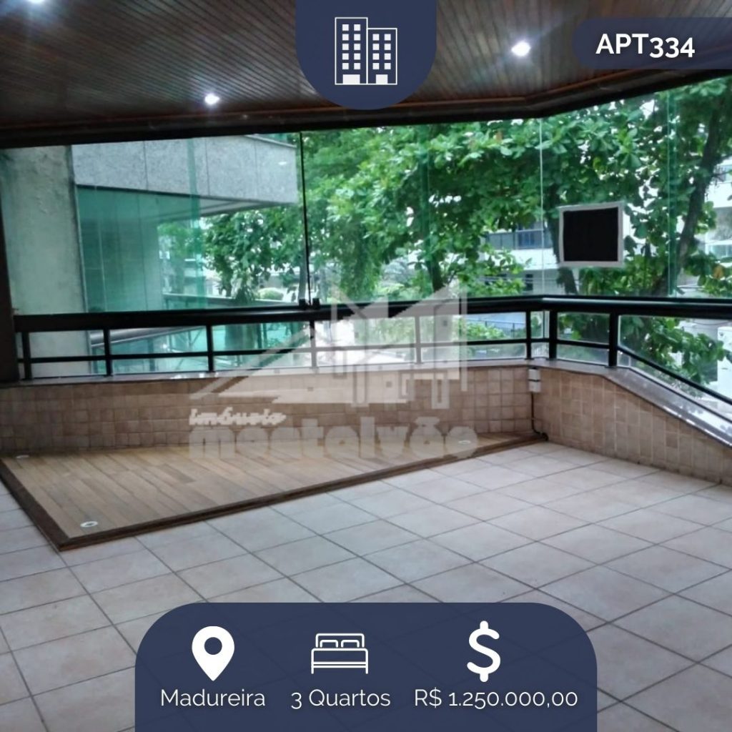 RECREIO, APARTAMENTO 180M2, R$ 1.250k!