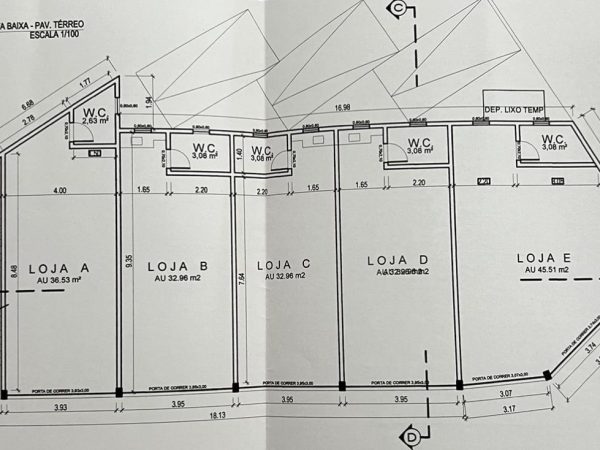 Pedra de Guaratiba, lojas de 40m2 para LOCAÇÃO!